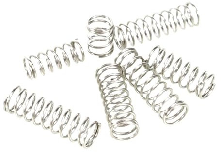 10 STÜCKE Drahtdurchmesser 1,2 mm 304 Edelstahl Druckfeder Drahtdurchmesser 1,2 mm Außendurchmesser 6-22 mm Druckfeder(45mm(10Pcs),10MM_1.2MM)
