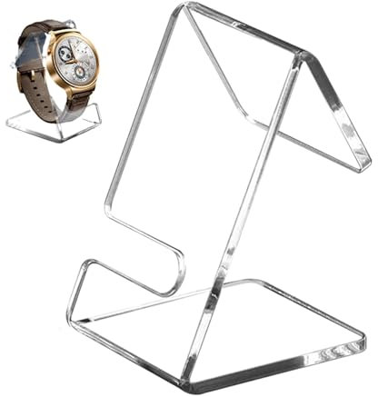 Display per orologio, supporto per orologio | Espositore per orologi in acrilico trasparente - Portaoggetti in acrilico per elevare la tua collezione di orologi, idea regalo per la collezione uomo e d