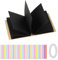 Album Fotografico Personalizzabile, 175 x 115 mm Album Fotografici Scrapbooking Kit, Libro Foto, Regalo per Anniversario Matrimonio, San Valentino, con 6 Adesivi Angolari e Nastro Adesivo