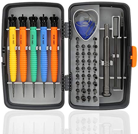 MQPALZKD Destornillador Set 45 En 1 Torx Torx Hex Destornillador Herramientas Set De Bits De Desmontaje De Precisión Y Reparación