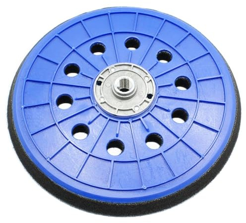 CoralHarven plateau ponceuse Ø 215 mm, plateau de ponçage à 10 trous, ponceuse murale et ponceuse à plafond girafe Pièces de rechange pour DWS225BT/DC/R et DS 200/210/900/920/930 (Blue)