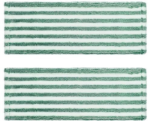 SAFIGLE Lot de 2 recharges compatibles pour balais-serpillères en Microfibre Libman - Kit de Remplacement pour lingettes Plates - Lingettes lavables et réutilisables - Têtes de Nettoyage