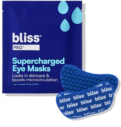 Bliss Pro™ Supercharged Reusable Silicone Under-Eye Masks - 1 Pr Daily Use