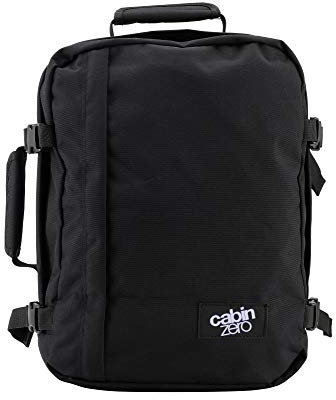 CABINZERO Unisex Klassischer, 44 l Rucksack, Absolute Black, 36x51x19