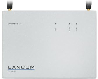 LANCOM IAP-821 Industire Access Point mit bis zu 867 MBit/s, Zwei Reverse SMA-Antennenanschlüsse, PoE (IEEE 802.3at), Single Operation WLAN (2,4 oder 5 GHz) Active Radio Control (ARC), Weiß