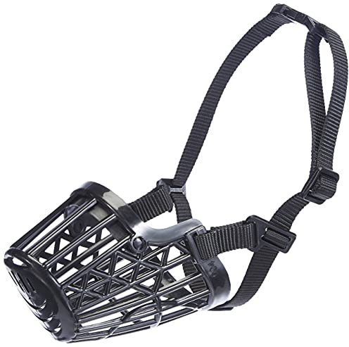 Trixie 17604 Maulkorb, Kunststoff, M, schwarz