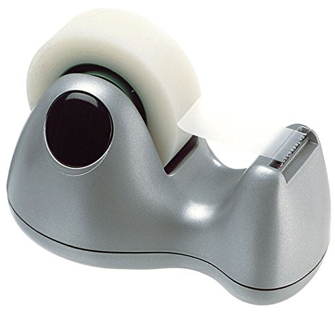 Alba Dévidoir de Table Gris métal Gamme Luxe pour Rouleaux de 33 m
