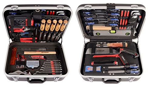 Projahn 8684 Proficraft Werkzeugkoffer Schreiner, 92-TLG