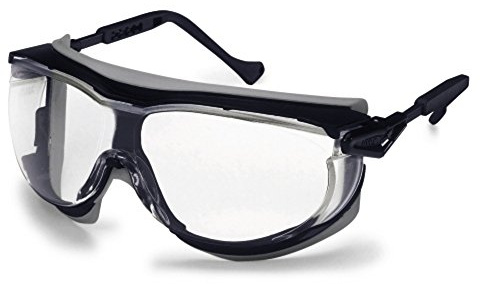 Uvex skyguard NT 9175160 Schutzbrille inkl. UV-Schutz Blau, Grau 166, DIN EN 170, Multicolor, Einheitsgröße