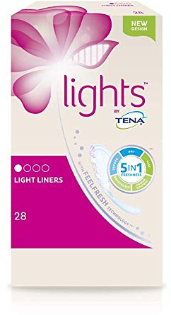 Lights by TENA Light Liners (3 Packs of 28)