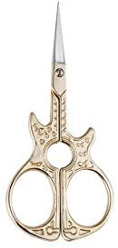 Forbici da cucina Forbice Artigianato Tessuto da ricamo Punto croce Cesoia Retro Classico Vintage Artigianato Utensile da taglio per cucire (Oro)