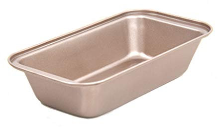 VIRAZE Herramientas Molde de Pastel Pan Tostado Molde Rectangular panificadora sartén Antiadherente Torta de Pan Tostado Molde for Hornear (Color : Golden)