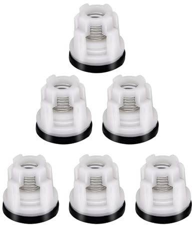 Gralara Kit valvole 6valve per idropulitrice 280/380/360, Ricambio valvole Compatibile con Pompe per idropulitrice, Controllo del Flusso d’Acqua di Alta qualità per progetti di Pulizia