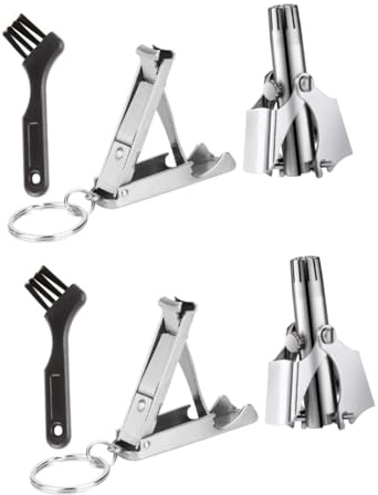 FRCOLOR 2sätze Nasenhaarschneider Set Nasenhaarschneider Nagelschere Und Für Sichere Schmerzfreie Haarentfernung Für Und Für Tägliche Pflege