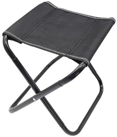 Gatuida Faltbarer Campinghocker Leichtgewichtiger Tragbarer Klappstuhl Für Outdoor-aktivitäten Für Camping Wandern Und Angeln Kompakt Und Stabil Mit Rutschfester Unterseite