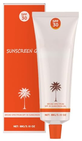 Gel autoabbronzante – SPF 30 Gel autoabbronzante – Lozione da 88 g per idratare viso autoabbronzante e corpo cura della pelle, esposizione al sole