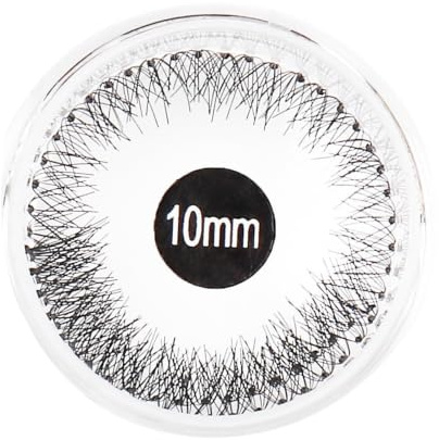 1Box Black Artificial Eyelashes Curly Perfect Fitting Round Box Beauty False Eye Lashes for Women Artificial Eyelashes
