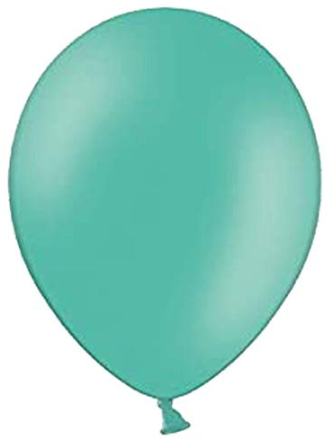 50 extra starke Luftballons Ballons für Helium 0der Luft Heliumballons - türkis