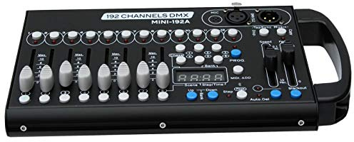 E-Lektron C-192A DMX Controller 192-Kanal Lichteffekt Steuerpult Lichtsteuerung