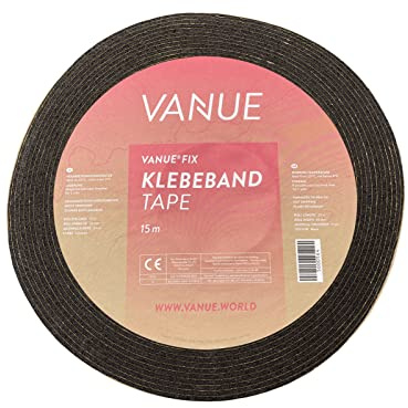 VANUE® FIX Klebeband 15 m selbstklebendes Kautschuk-Klebeband Tape 3 mm stark 50 mm breit Camperausbau