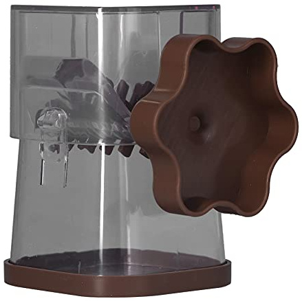 Trituradora de chocolate de nueces, manivela de mano, picadora de nueces, suministros picados para el hogar, restaurante, cocina, tipo marrón, pimienta, alvinlite recargable