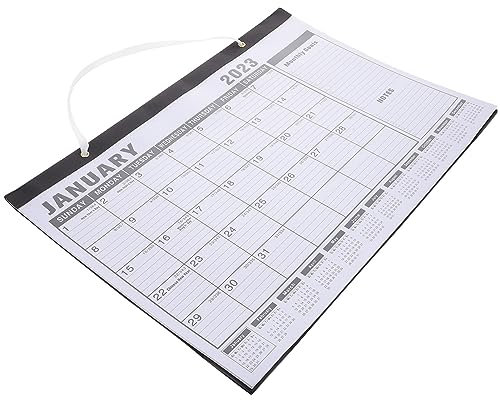 MAGICLULU Monatskalender Schreibtischkalender Multifunktionaler Hängekalender Wandkalender Bürobedarf Langlebiges Material Notizen Und Pläne Termine Organisieren Zuhause Oder Büro