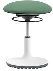 TOPSTAR Living Chair Move Kids höhenverstellbarer Kinderhocker mit drehbarem Sitz, Sitzhöhe von 39-47 cm, mintgrün