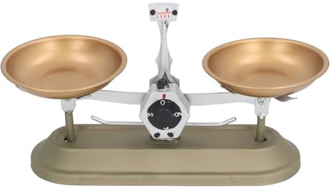 Decorazione in Scala Vintage, Bilancia Antica in Metallo Decorazione Bilancia per Desktop da Scaffale per Ufficio, Cucina Domestica