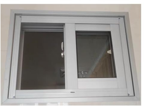 Generisch Hausfenster-Ersatz innen außen, doppelt aufgehängtes Oberlichtfenster, horizontaler Schiebefenster-Ersatz for Haus, Keller und Hühnerställe(Natural,40X60CM/15.6X23.4in)