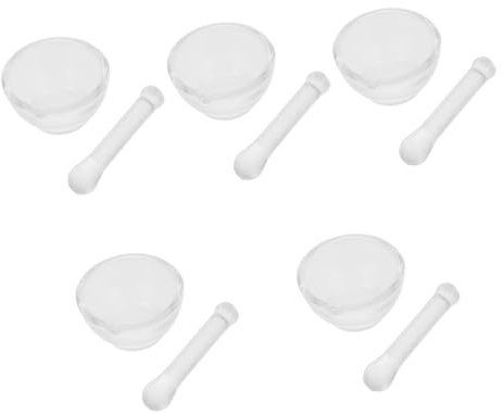 GETAJGHSD 5juegos y De Para y Cocina Para y Triturar Base Reforzada Para Estabilidad y Durabilidad