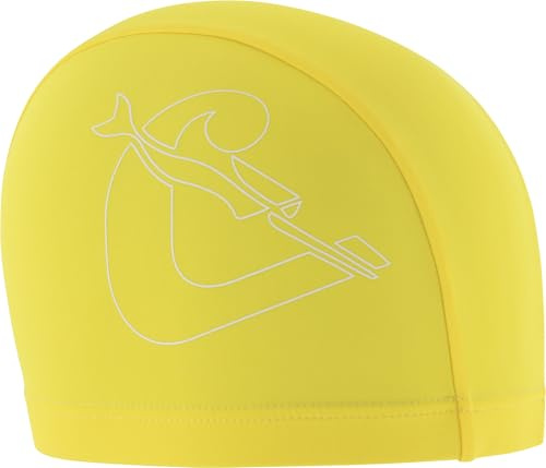 CRESSI Tago badmössa spandex, vuxen badmössa i spandex, gul/vit, en storlek