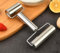 Hongmeru Stainless Steel Rolling Pin with 2 Rollers - Antibacterial Non-Stick Pizza Baking Roller, Dual Head Pastry Dough Roller with Ergonomic Handle for Kitchen, Cookies & Noodles, Pie, Pastries