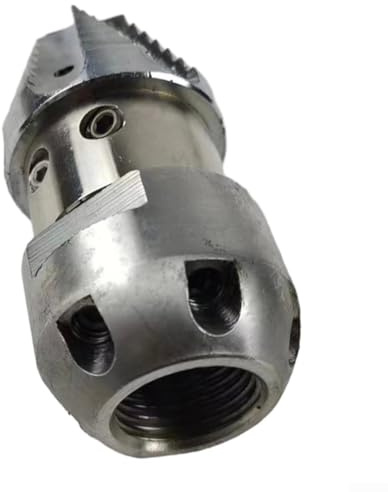 Boquilla giratoria de limpieza de alcantarillado de alta presión 40L-70L/min limpiador de tuberías de drenaje de acero inoxidable para desatascar camiones, limpieza de zanjas de drenaje también (40 l