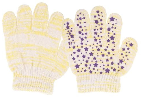 Abaodam Junge Mädchen Gartenhandschuhe Für Jungen Und Mädchen Rutschfeste Robuste Arbeitshandschuhe Mit Sternenmotiv Für Outdoor-aktivitäten Jahre