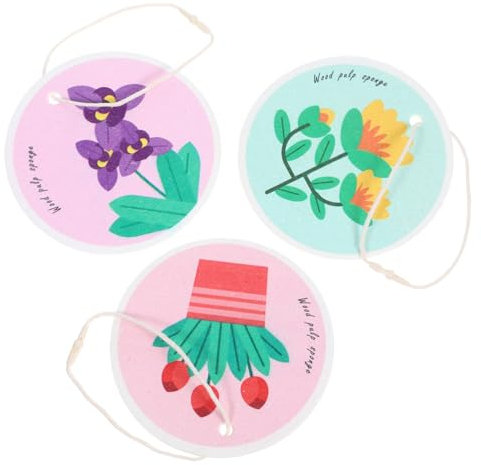 BESTYASH Esponjas de Limpieza de Cocina 3 Piezas Esponjas Antirayaduras y Reutilizables para Lavar Platos y Fregar Ollas para Uso Diario Herramienta de Limpieza Multiusos