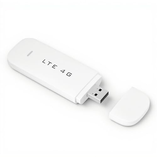 Goshyda Modem Stick Adaptador de Red USB 4G LTE, Router Hotspot WiFi de 150 Mbps con Compartir 8 Usuarios, Adaptador Inalámbrico Plug Play para Escritorio Portátil (sin fidelidad inalámbrica)