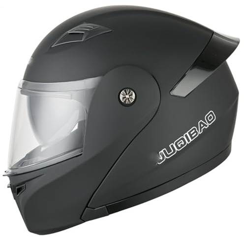 Casco Moto Modulare Integrato Caschi Apribile Integrali Caschi Apribili E Modulari Doppia Visiera Per Adulti Uomini Donne Casco Modulare Integrali Approvato DOTECE J,XL:61-62CM