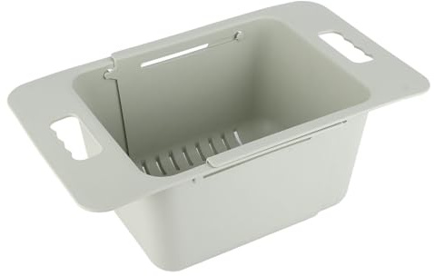 Zhangpu Panier de Congélateur Coffre, Paniers de Rangement Extensibles avec Poignée, Bac Organisateur de Congélateur Coffre adapté à la Plupart des Congélateurs Profonds (Vert)