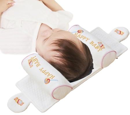 Kinder Anti Plattkopf Kissen, Ergonomisch Atmungsaktiv Weich Waschbar Kinderkissen, Kopfstütze Kinder Schlafkissen, Für Zuhause, Autositz, Kinderwagen
