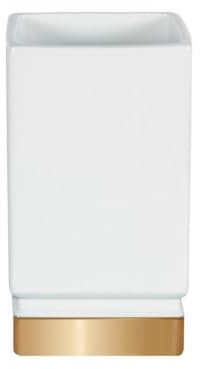 Spirella Gobelet Porcelaine Roma Blanc & Or