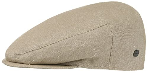 LIERYS Inglese Schirmmütze Denim Optik meliert Made in Italy Herren Frühling Sommer