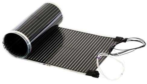 QuietWarmth Float QWARM1.5X5F120 Radiant Floor Heating Mat for Below Laminate, Wood, Luxury Vinyl Floating Flooring- Cuttable Mat Size 1.5'x5' 120 Volt (Covers 7.5sf)