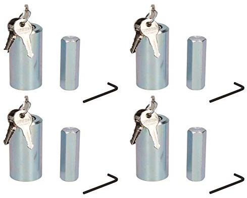 AB Tools Wohnwagen Ecke Steady Stabilisatorfuß Kontermutter Versicherungen zugelassen 4PK