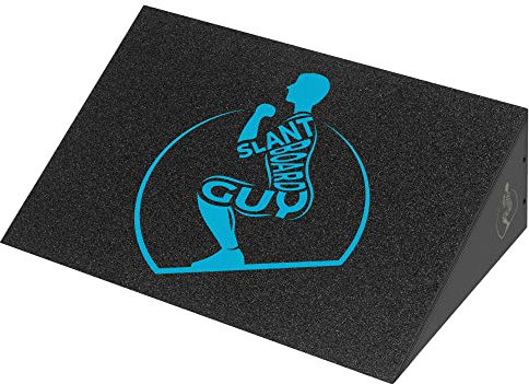 Slant Board Guy - Professional Slant Board VMO Muscle Stimulator Perfect for Knees Over Toes, Step Board for Workout, Supports Knee and Quad Muscles, Incline Wedge Ramp for Squat Assistance, (Teal)