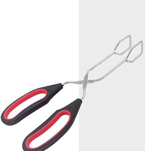 Tongs Heavy Duty Stainless Steel Scissor Wire Tongs Cooking Tongs
