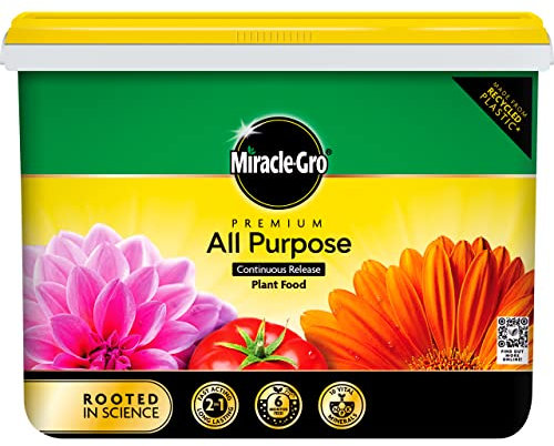Miracle-Gro Premium All Purpose Continuous Release Plant Food, 2 kg, White