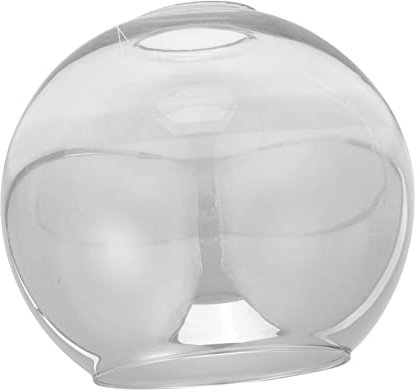 PACKOVE Ersatz Lampenschirm Glas Ersatzschirm Glaskugel Schutzabdeckung Kugelleuchte Schattierungen für E27 Gartenleuchte Pendelleuchte Kronleuchter Tischlampe Gartendeko 15cm