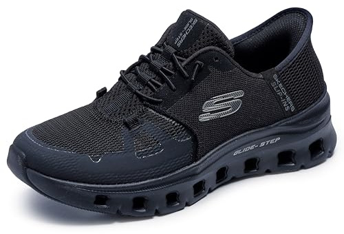 Skechers dam Glide-step ProSneaker | Glide Step Air Coolled Memory Foam No Tie Fit och flexibel yttersula
