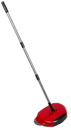 MAGICLULU Gelbe Bodenkehrmaschine 3-in-1 aus Abs, Edelstahl und Pet