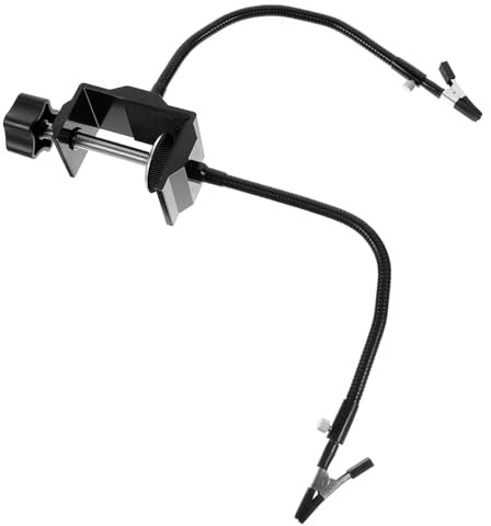 Gadpiparty Universal-armhalter Für Lötkolben Metall-lötstation Einfach Zu Installierendes Lötkolbengestell Multifunktionale Clips Zufällige Farbe